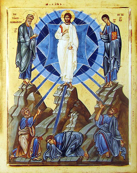Icono de la transfiguracion