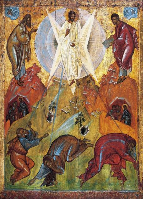 Transfiguration, an early-15th century icon from the Tretyakov Gallery, attributed to Theophanes the Greek